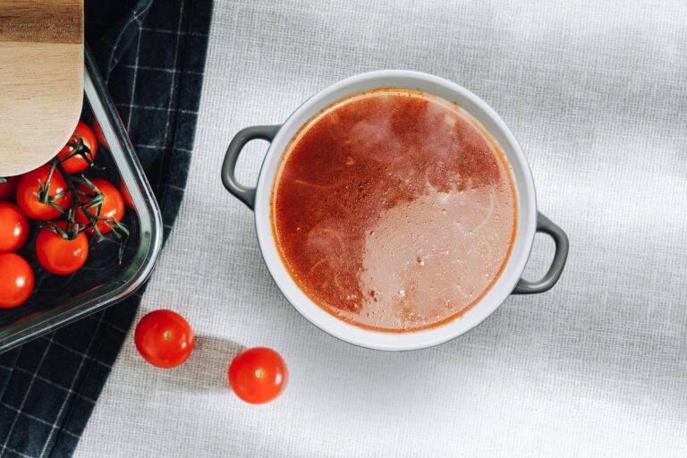 Chinese tomato soup
